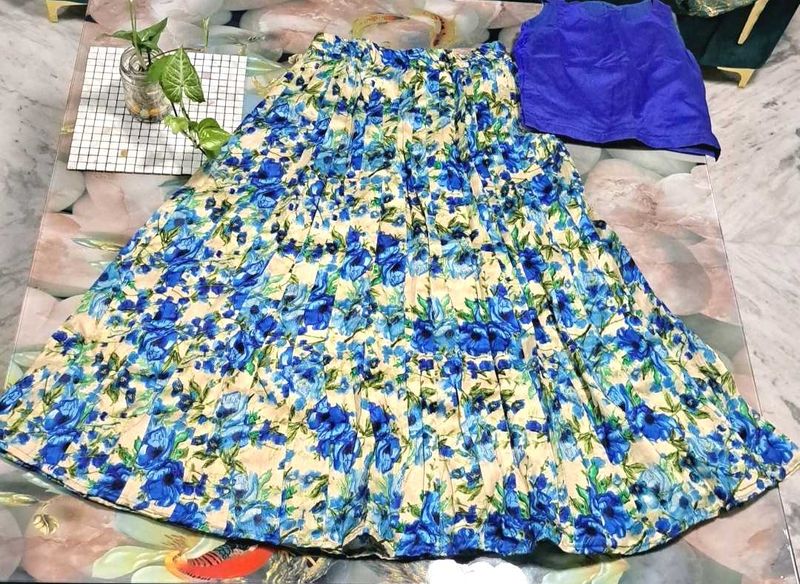 BLUE LEHNGA