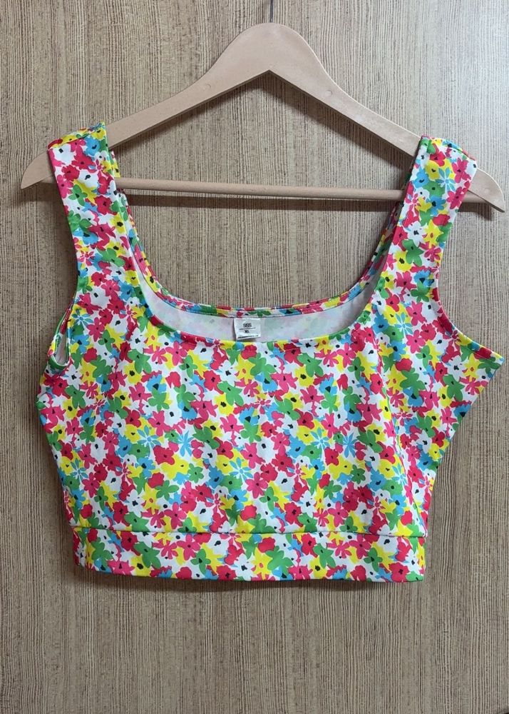 Floral Crop Top