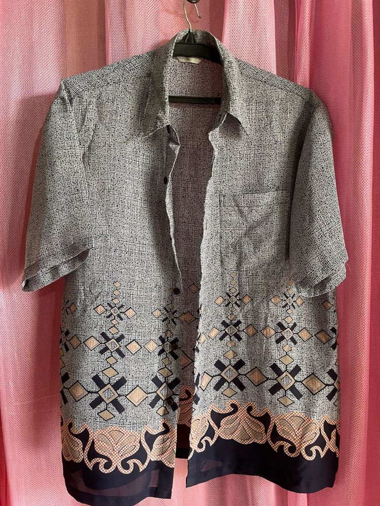 Vintage Patterned Shirt