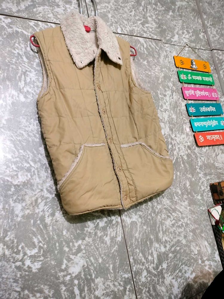 Cozy Sleeveless Jacket