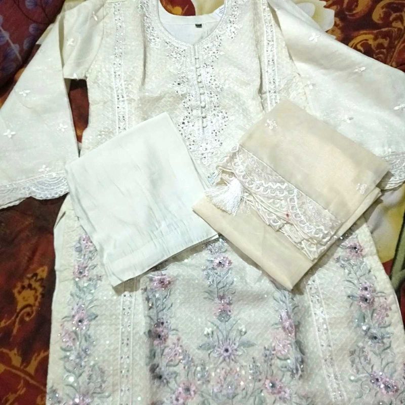 Elegant Embellished Salwar Kameez