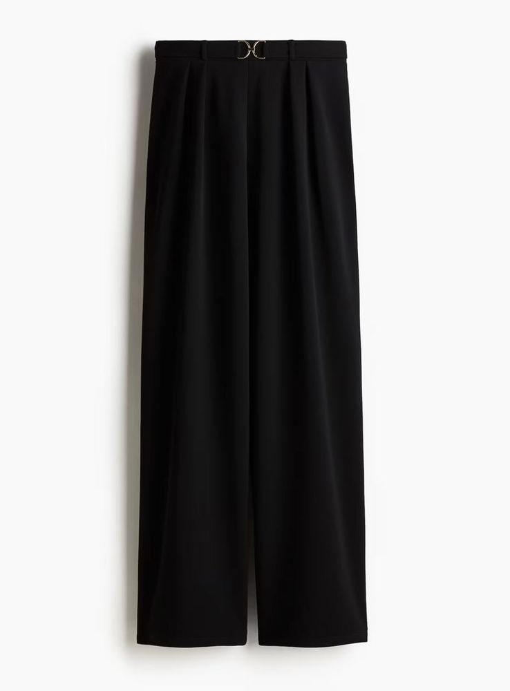 H&amp;M Buckle Detailed Tailored Trousers