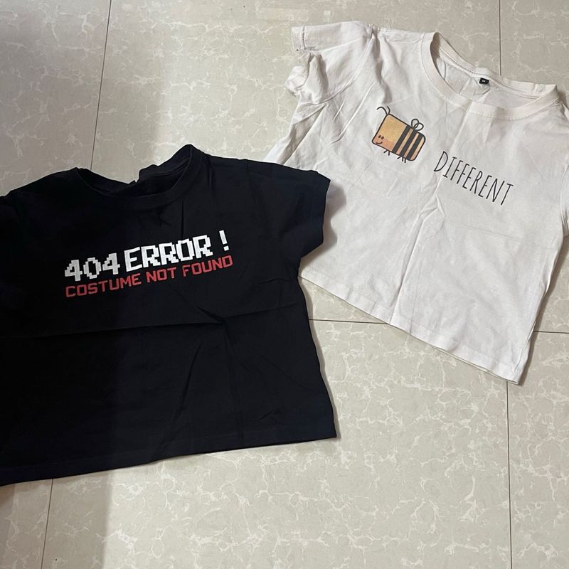 2 Combo Crop Tops