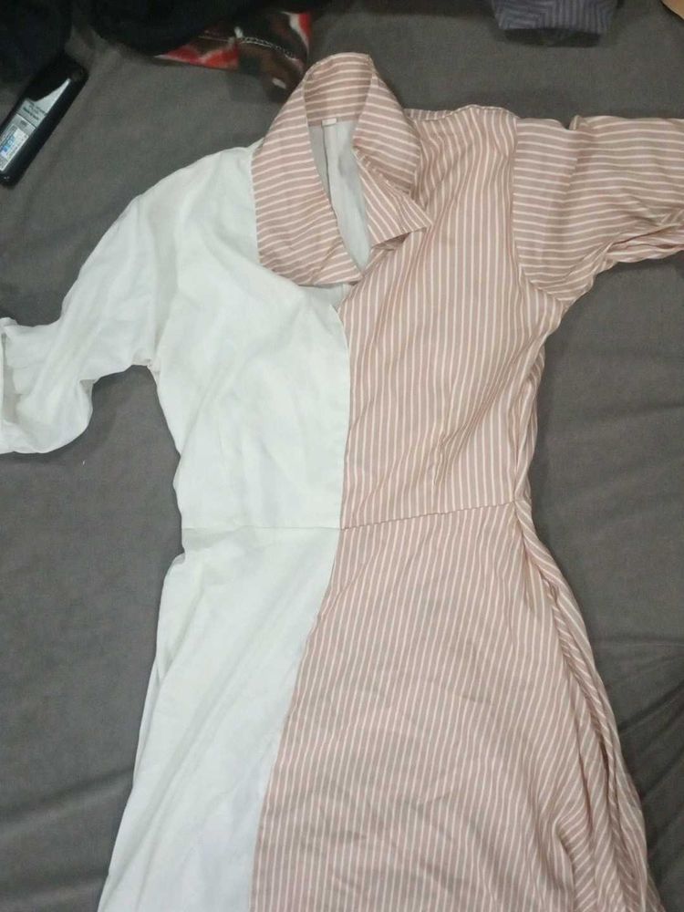 Striped Colorblock Dress