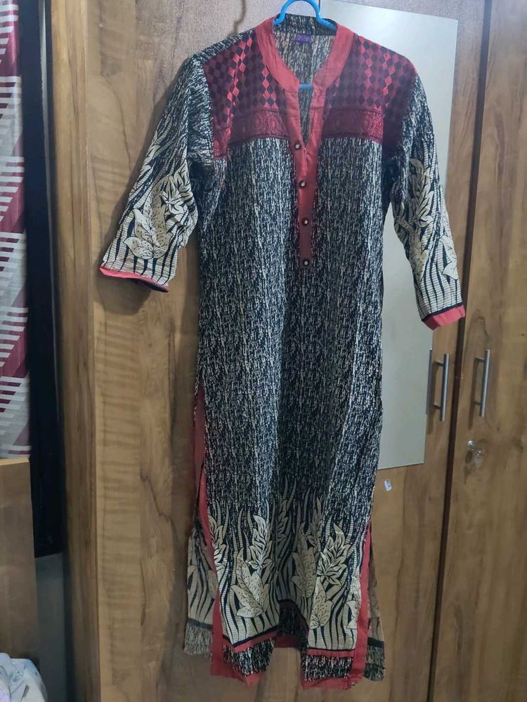 printed kurta