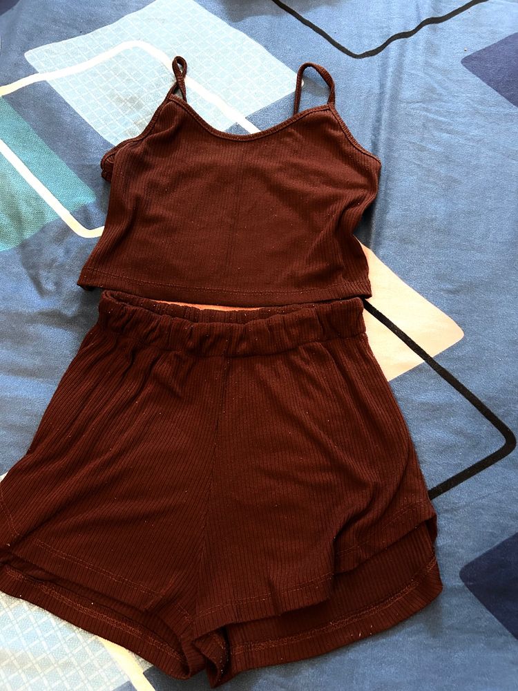 Shorts And Top For Nightsuit