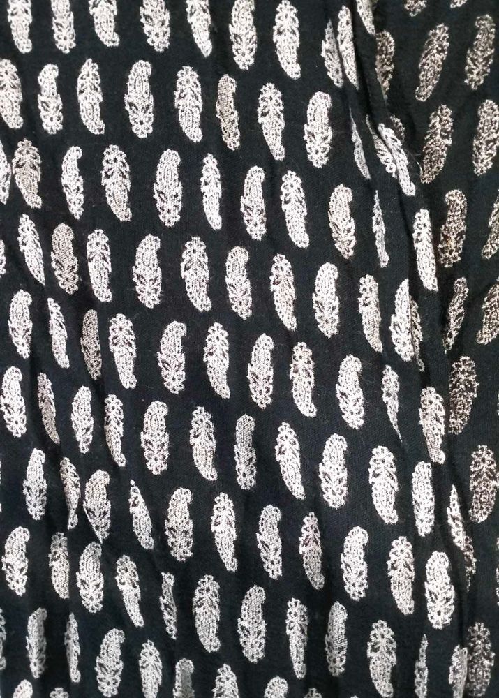 Paisley Print Long Shrug