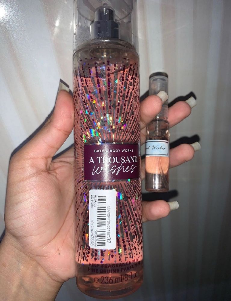 Bbw thousand wishes 10ml sample