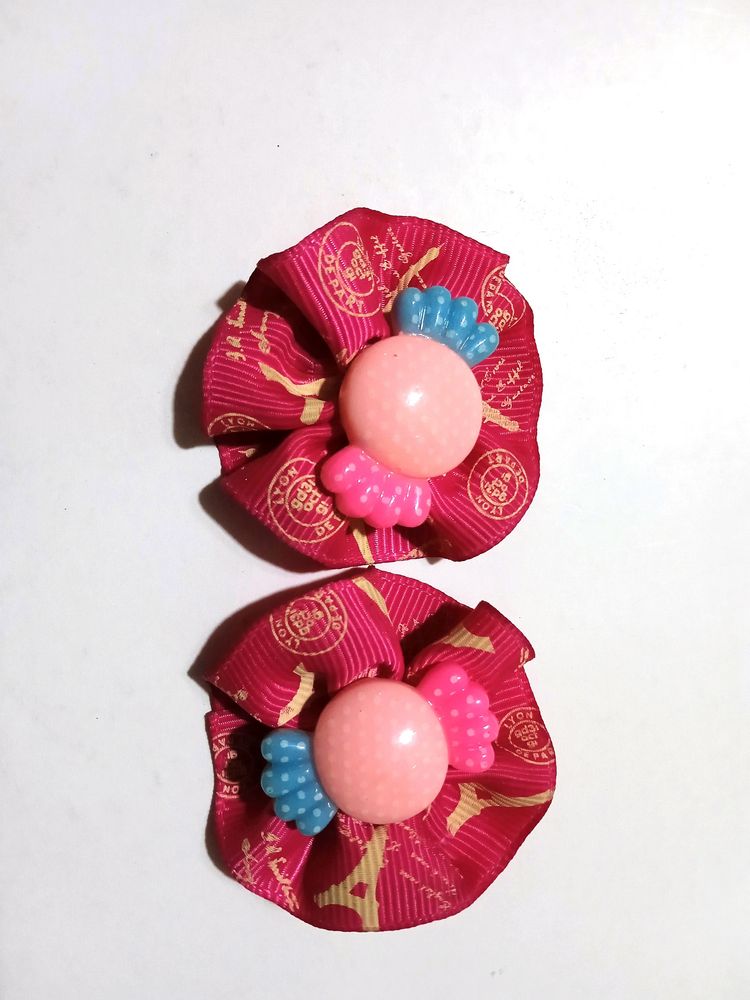 Pink Hair Clips