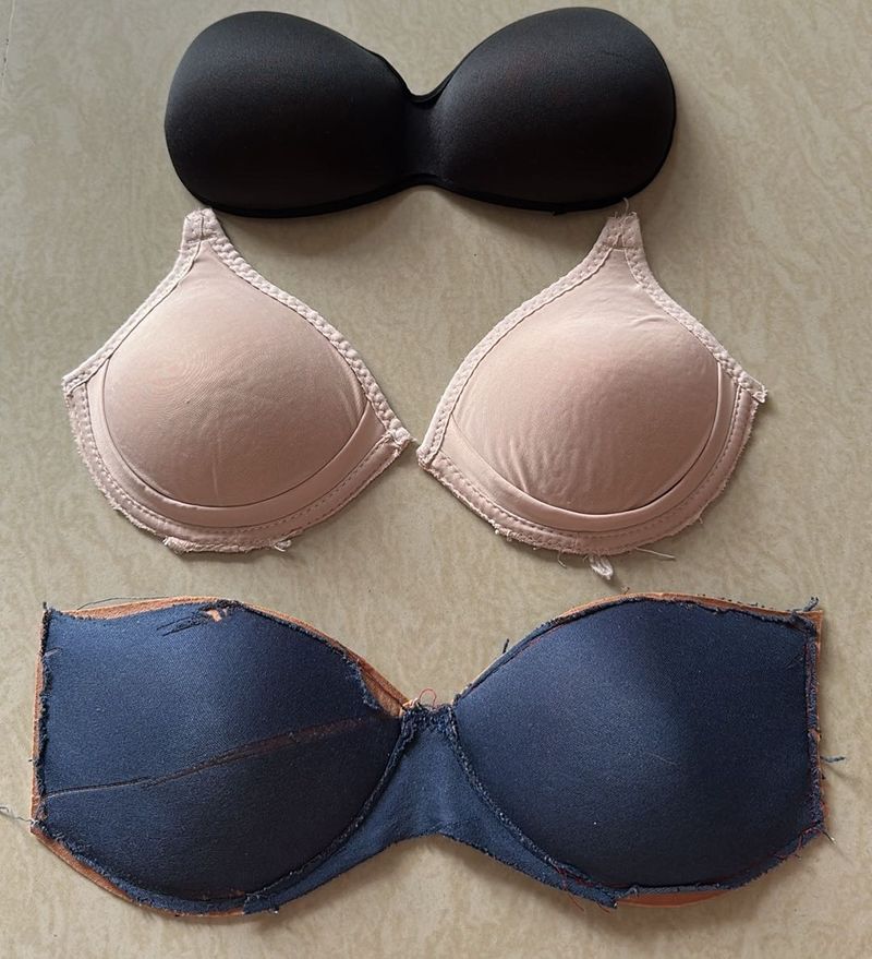 3 Pair Bra Pads