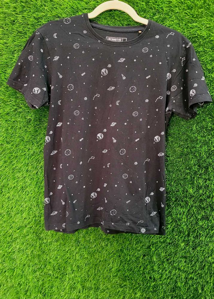 Galaxy Print T-Shirt