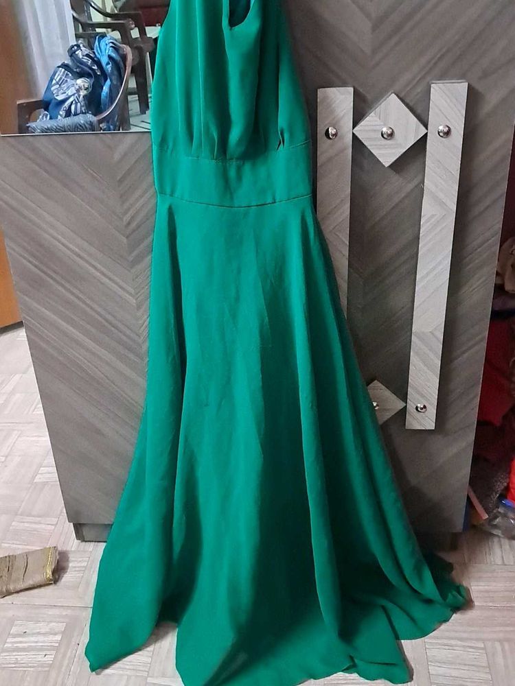 Elegant Green Maxi