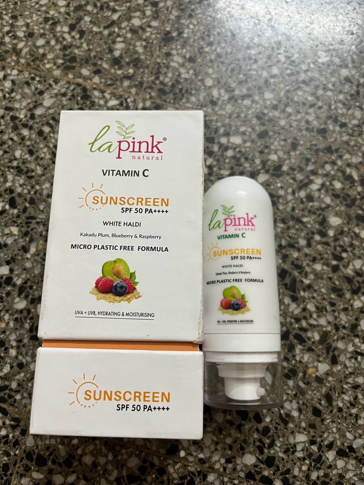 Premium La pink Sunscreen spf 50+++ ( micro plasti