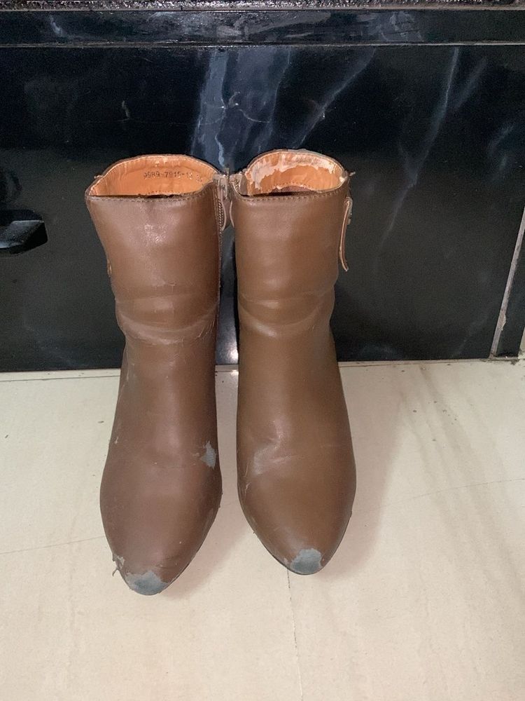 Brown Ankle Boots
