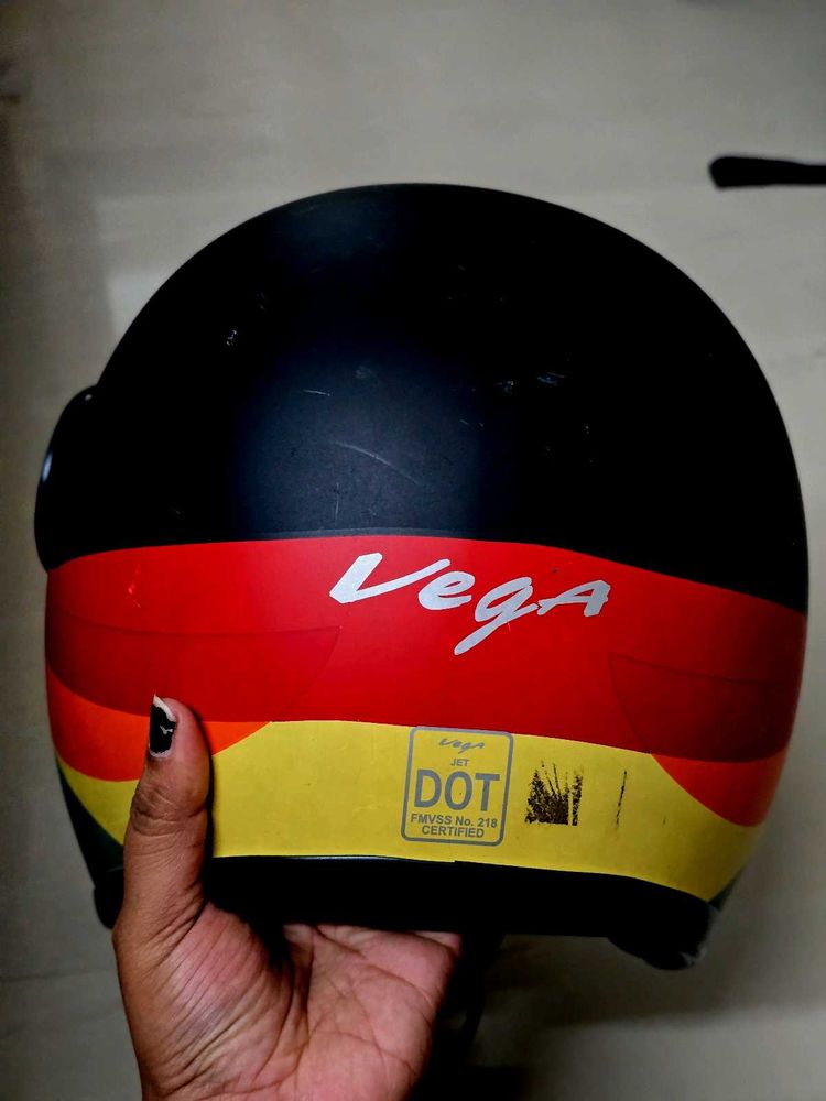 Vega Helmet Good Condition DOT &amp; ISI