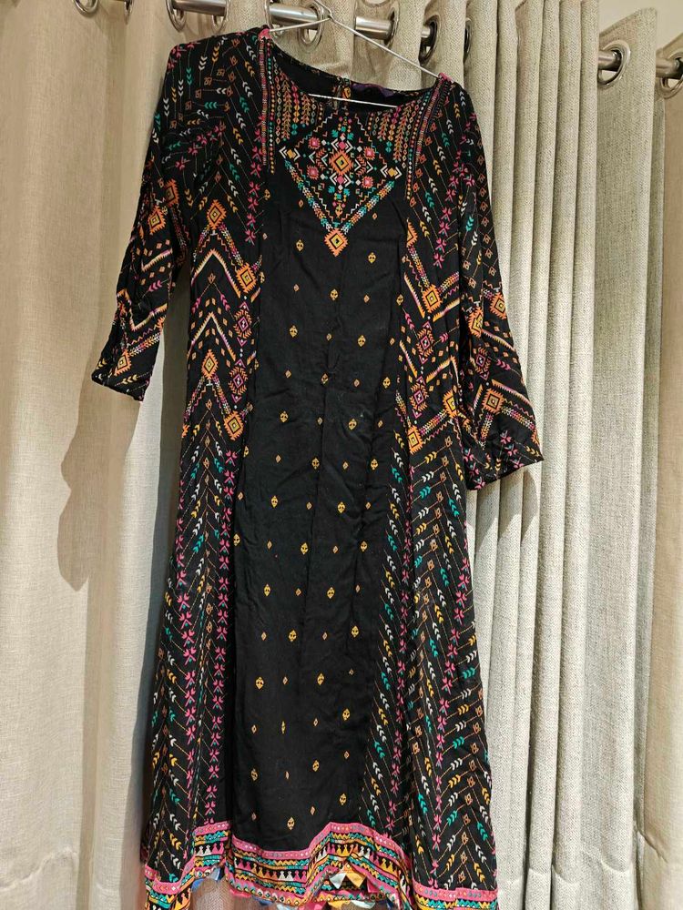 Ethnic Black Kurta