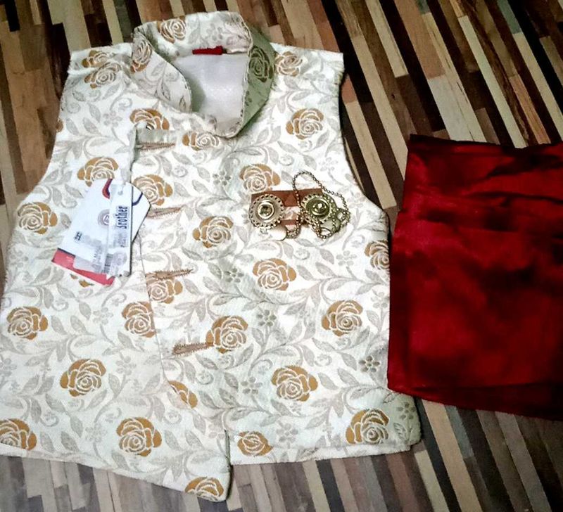 Boys Festive Waistcoat Set