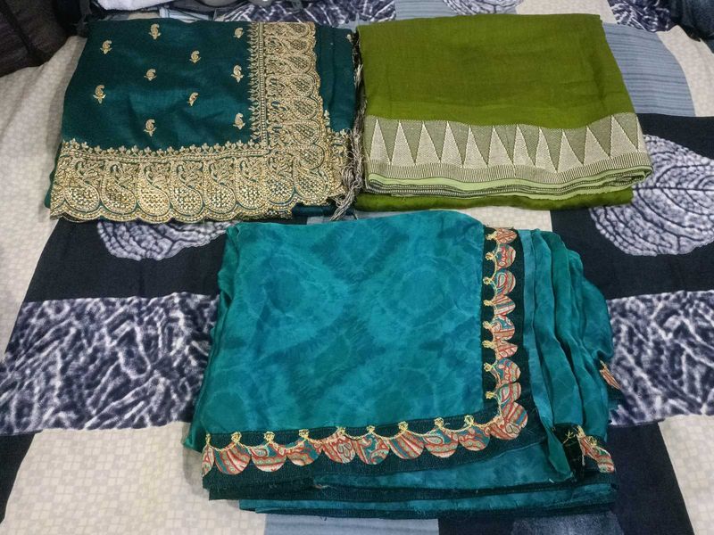 3 Saree For Sale