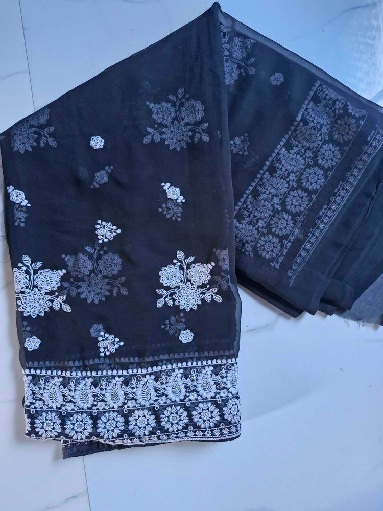 Beautiful Black Saree