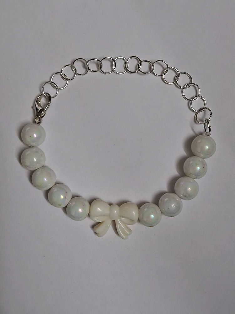 Pinterest Like Bow Charm Bracelet🤍