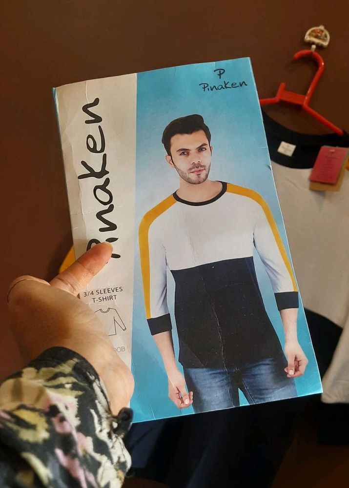Pinaken 3/4 Sleeves T-Shirt💛