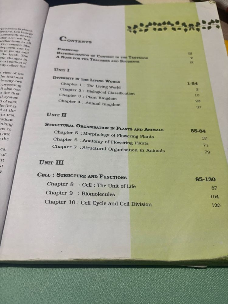 NCERT Class 11  BIOLOGY TEXTBOOK