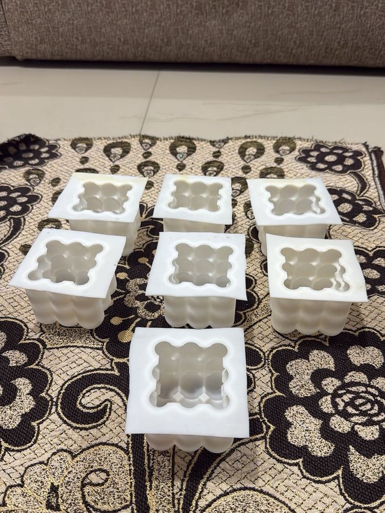 Big Bubble Candle Set of 7