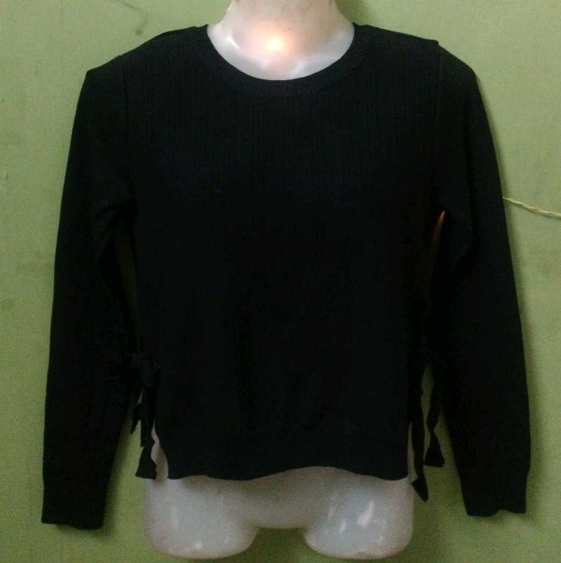 Black Long Sleeve Top