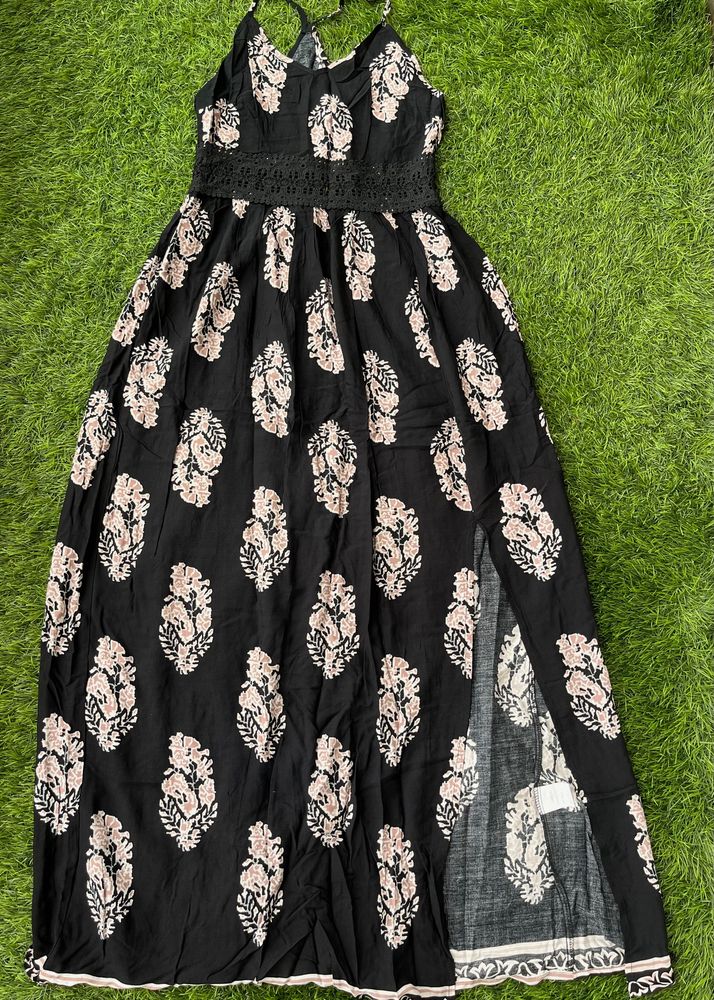 Shein Black Maxi Dress