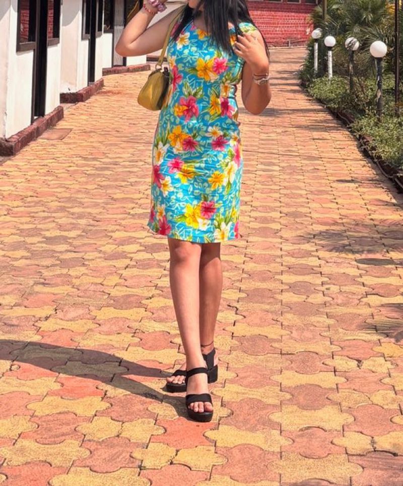 Floral Bodycon dress