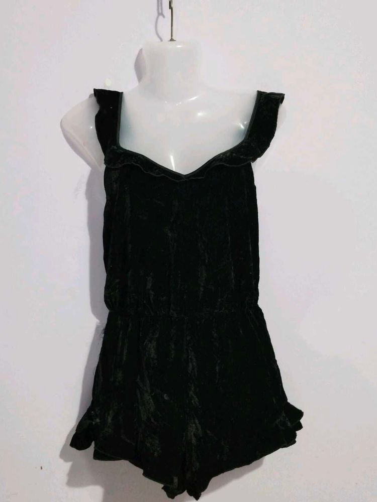 VICTORIA&#39; SECRET VELVET PLAYSUIT