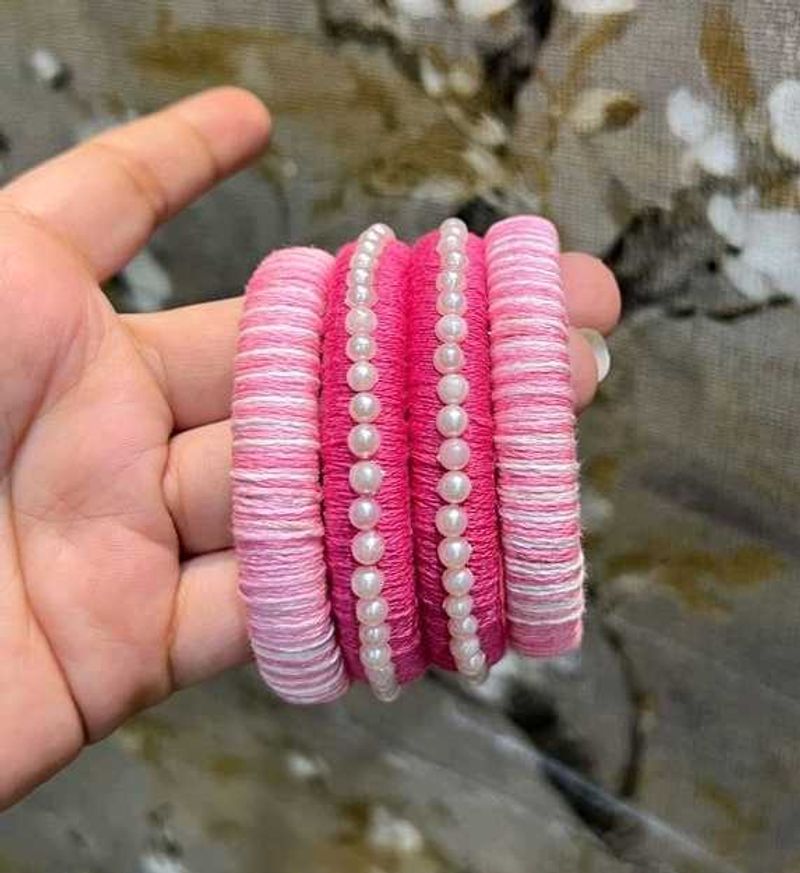 Baby Pink Bangles 💓