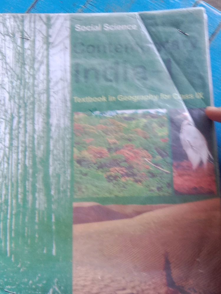 Geography Book Ncert S.S.T Class 9th CBSE Board