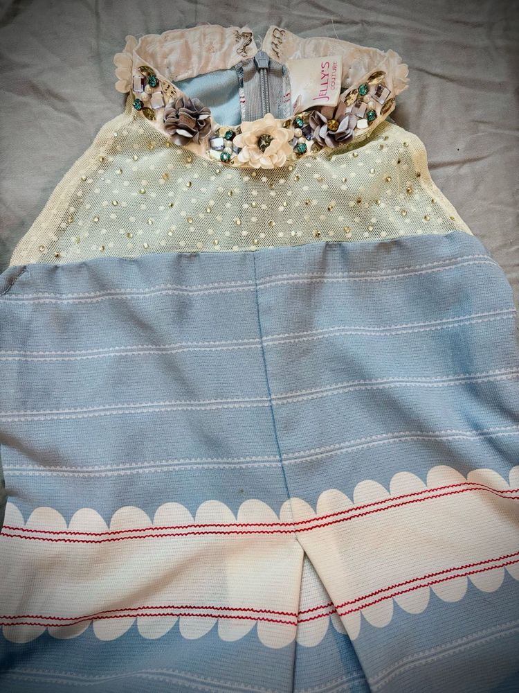 Jelly&#39;s Couture Dress gorgeous floral embellished