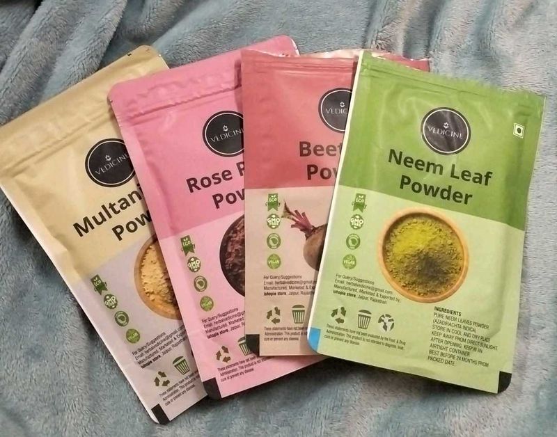 Vedicini Face Mask Powder Set