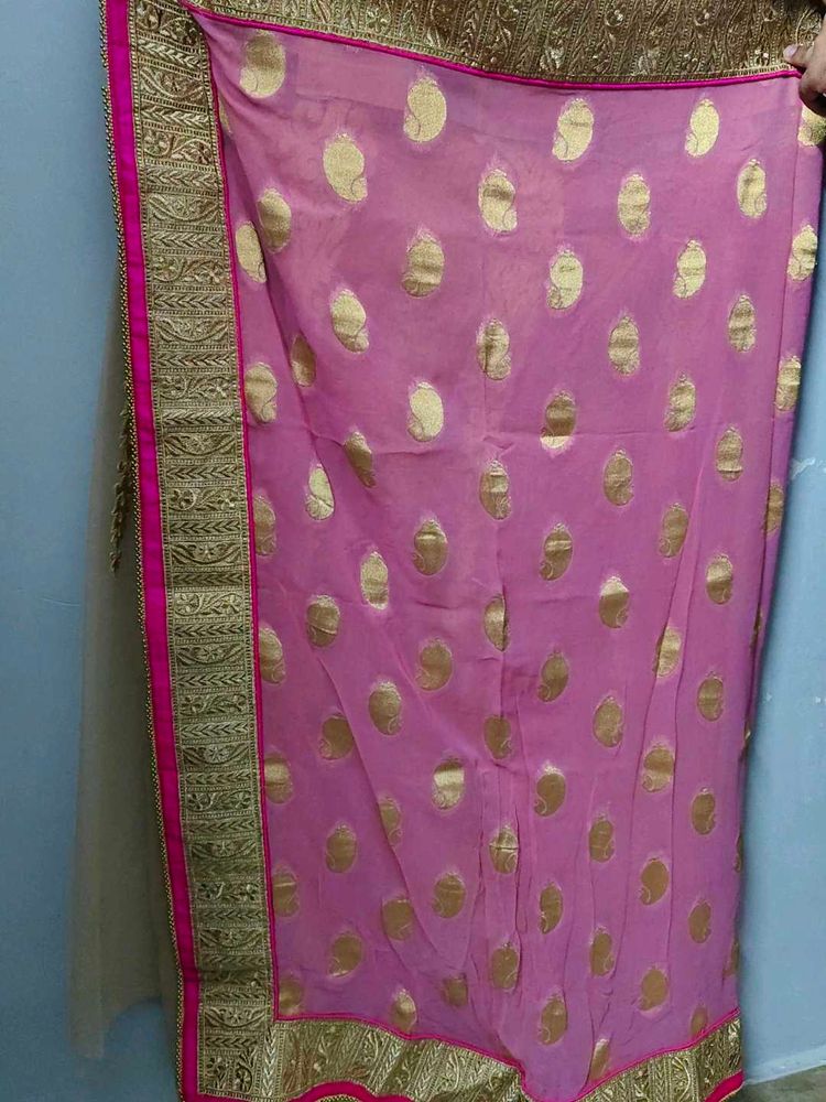Saree with blouse