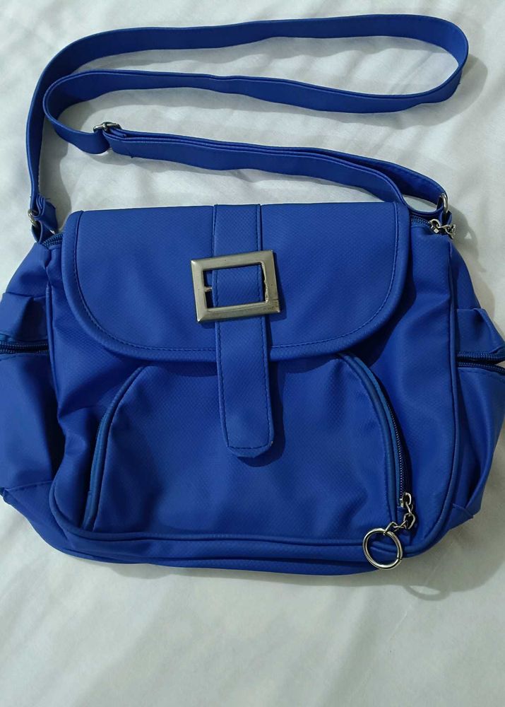 Blue Crossbody Bag
