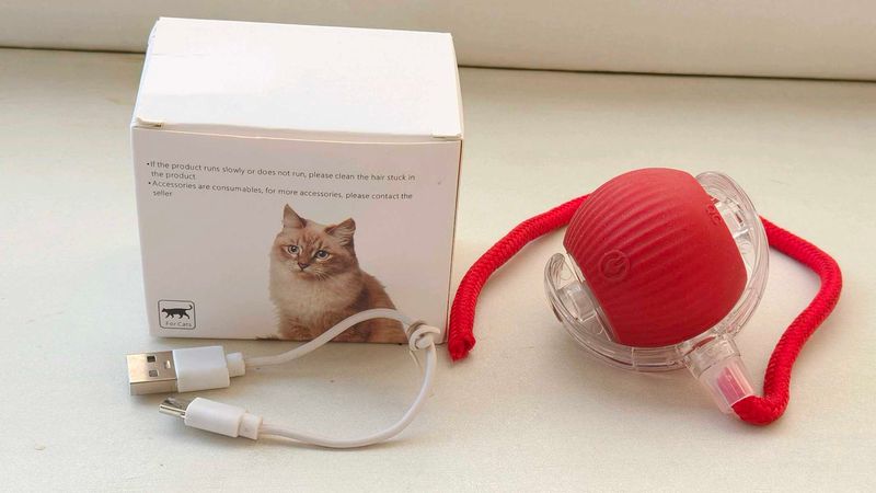 Rechargeable Interactive Cat Toy Ball