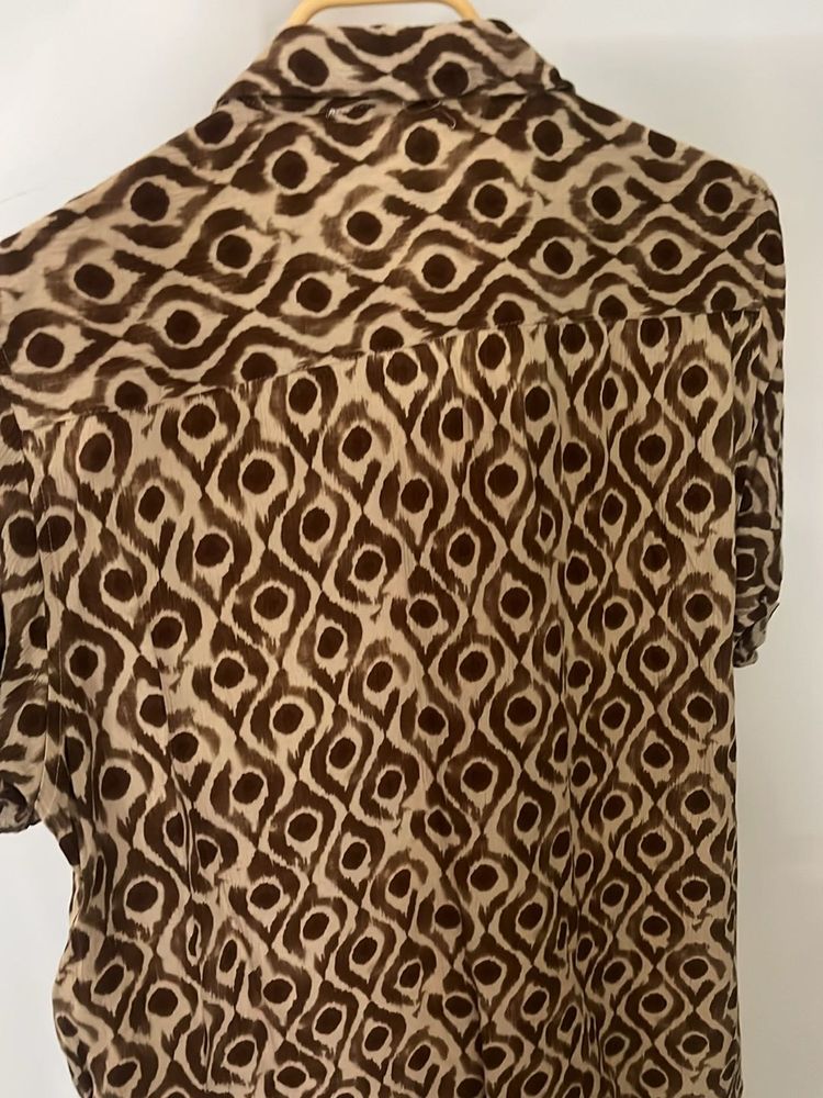brown  shirt for men