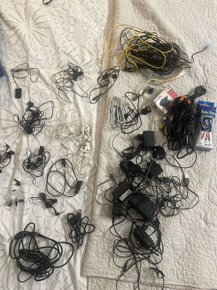 Earphones And Cables Collection