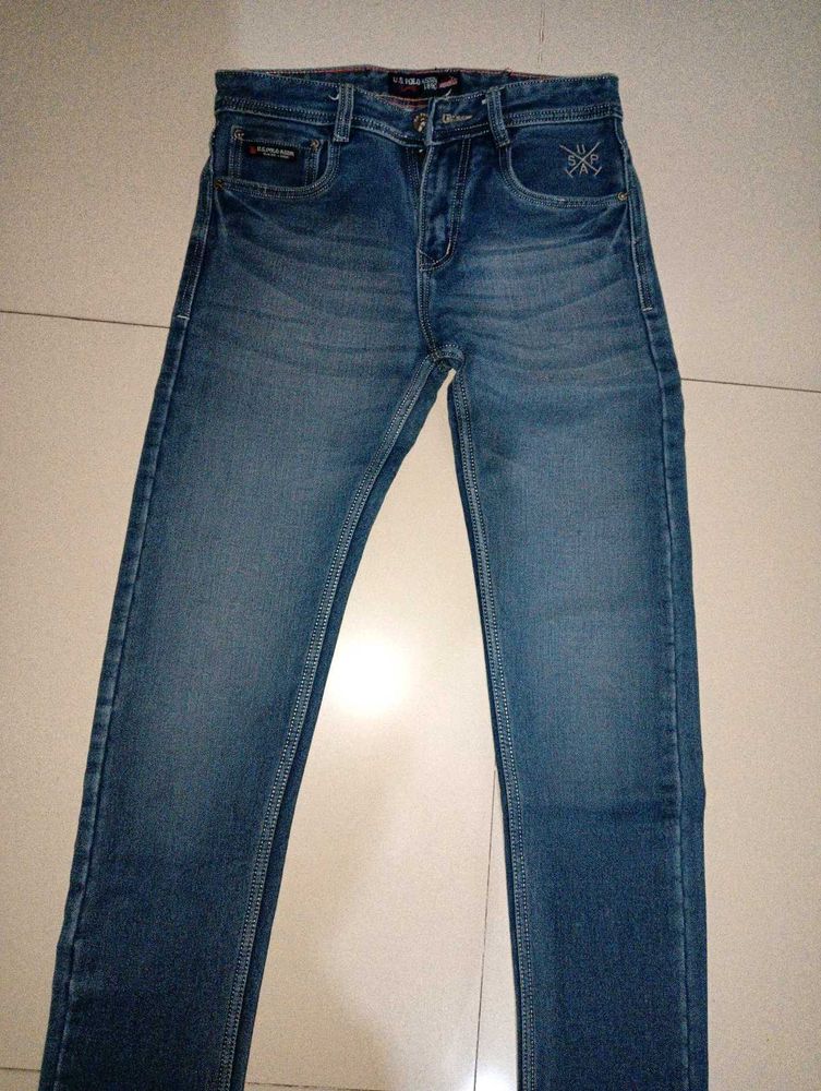 Stylish Blue Denim Jeans