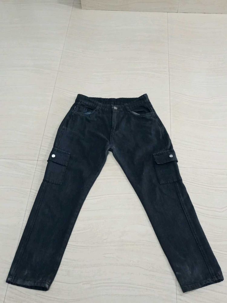 Black Cargo Pants