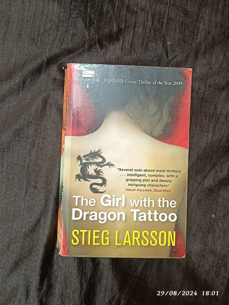 The Girl With Dragon Tattoo By Stieg Larsson