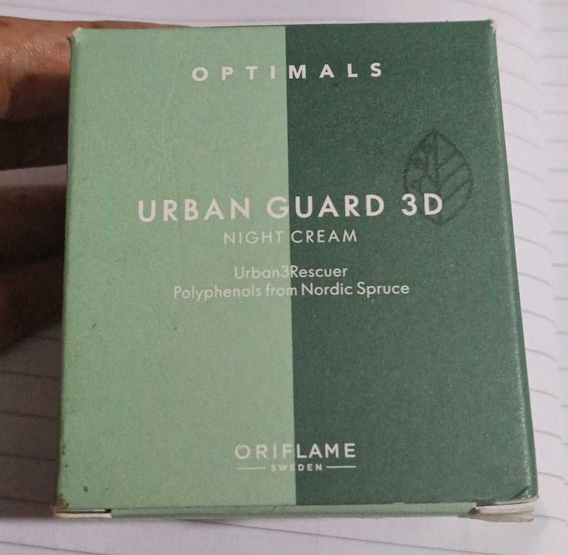 Oriflame Urban Guard 3D Night Cream