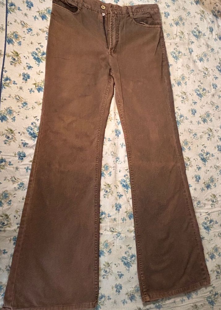 Light washed brown bootcut Jeans