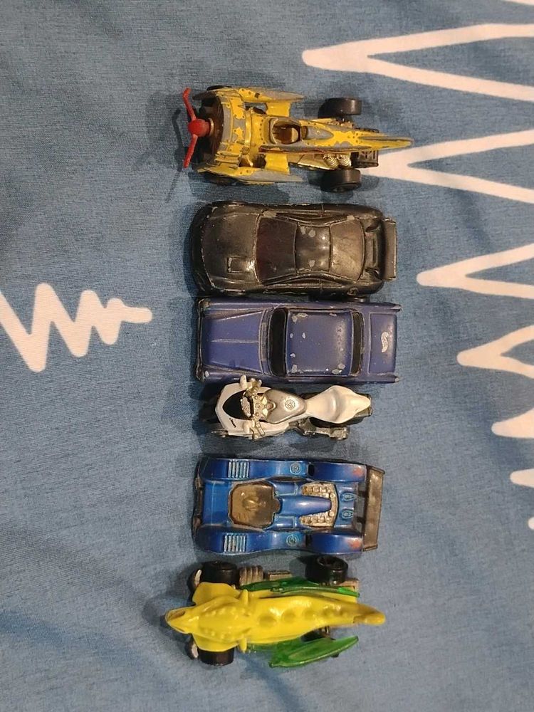 Set Of 6 Old Hotwheels