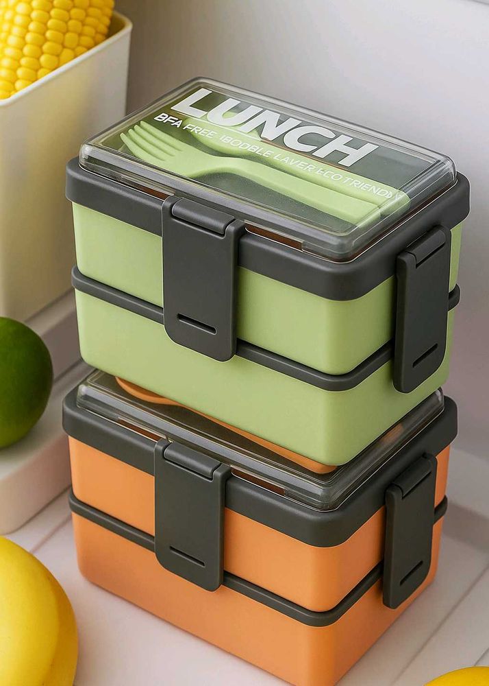 Two-Tier Bento Lunch Box