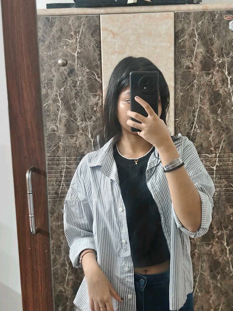 Striped Blue Shirt