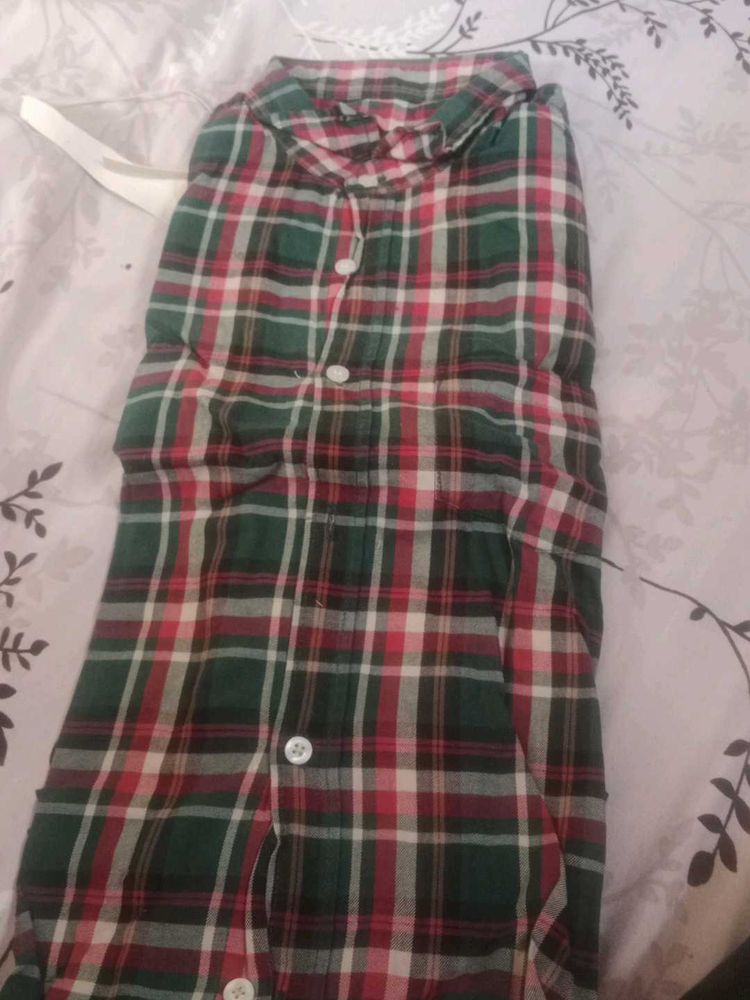 Plaid Flannel Shirt
