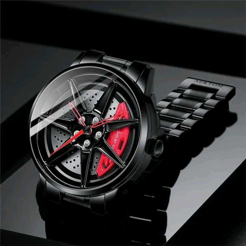 Imported Ferrarii Wheel Wrist Watch - Premium Qual